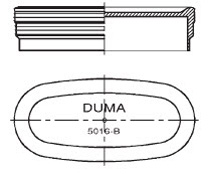 Duma® Pocket bodemdeksel model 5016B