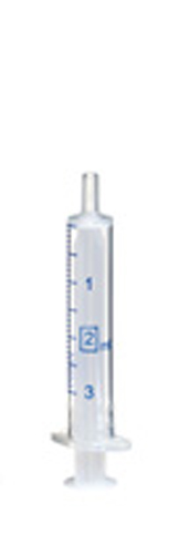 2 ml Luer-Slip plastic disposable syringe
